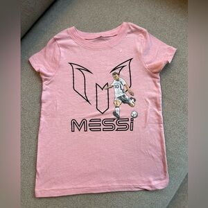 Messi Kids Pink T-Shirt